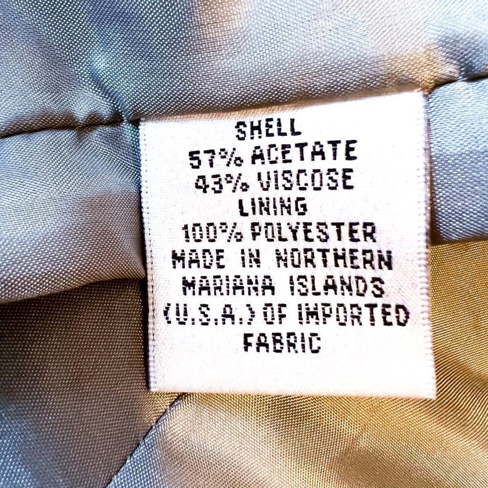 Vintage Talbots Classic Fitted Tan/Beige BlazerJacket Size 4 - Picture 11 of 11